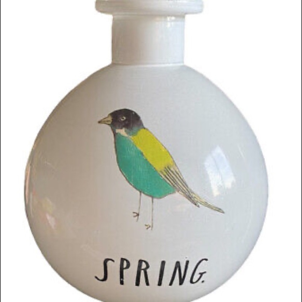 Rae Dunn “Spring” Hummingbird Vase